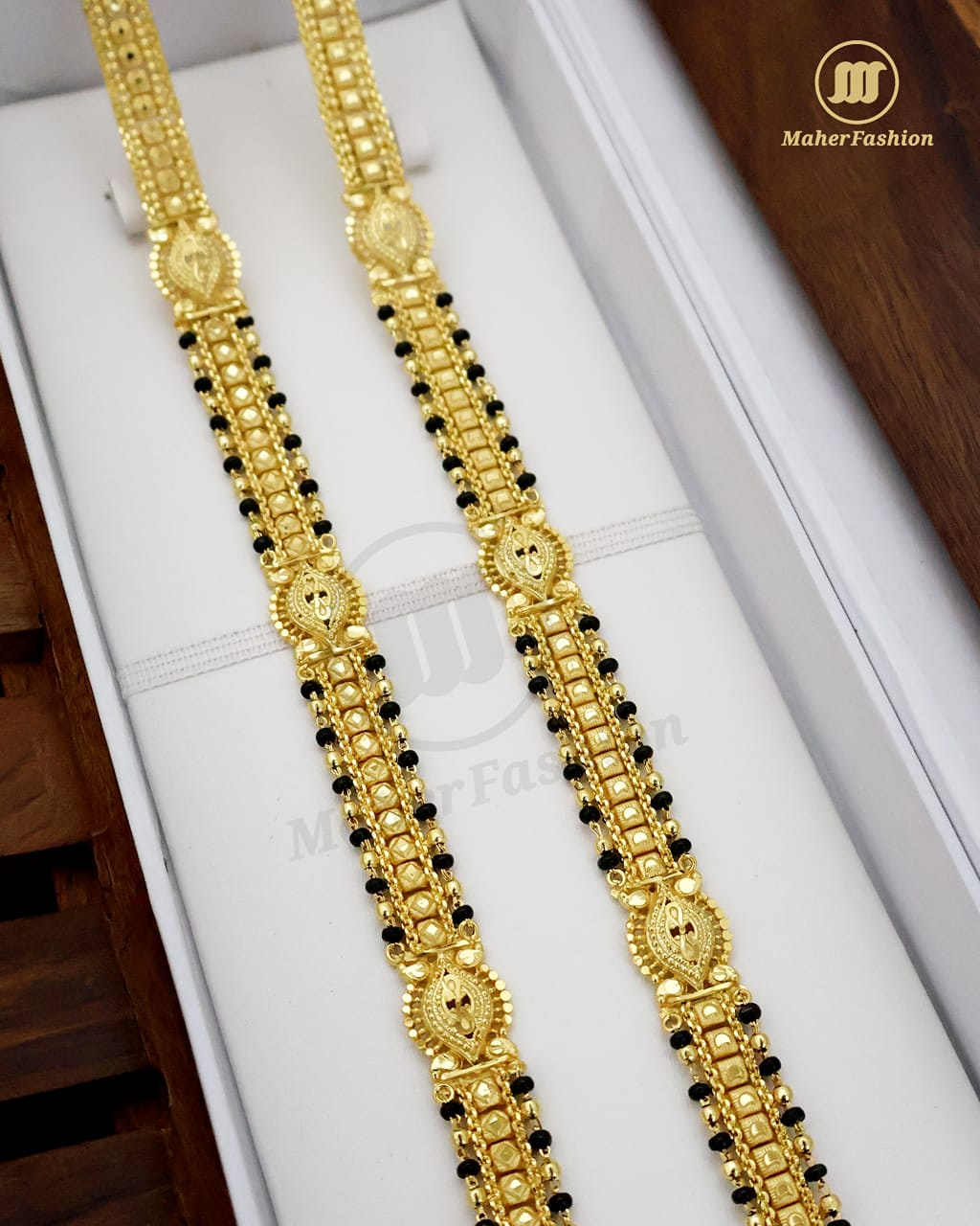 CLASSIC GOLD PLATED MANGALSUTRA /MAHER FASHION